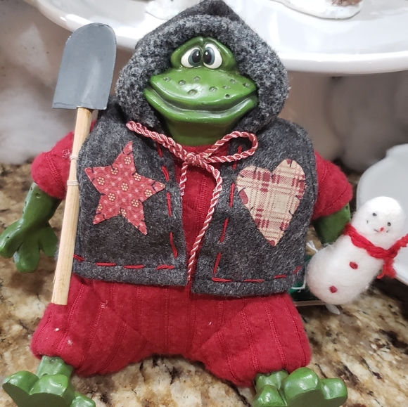 Set of 3 Russ Christmas frogs - Picture 3 of 8